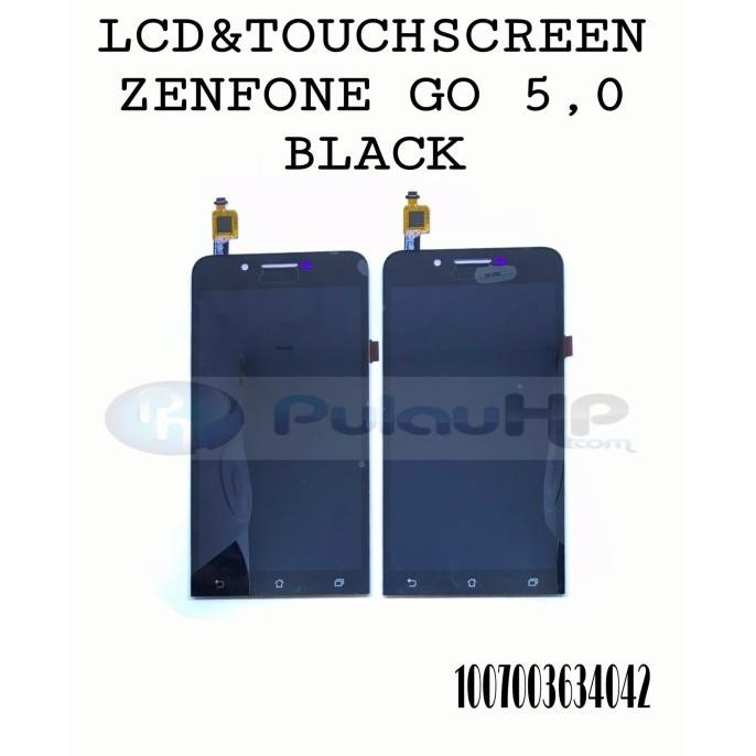 BEBAS ONGKIR - LCD ASUS ZENFONE GO 5,0 (Z00VD) + TOUCHSCREEN BLACK
