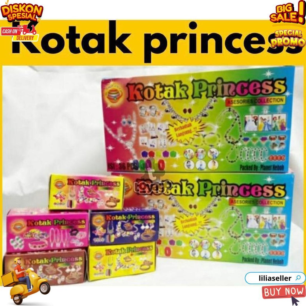 

Kotak Princes/Berhadiah Langsung Isi 36Pcs D Promo Puncak