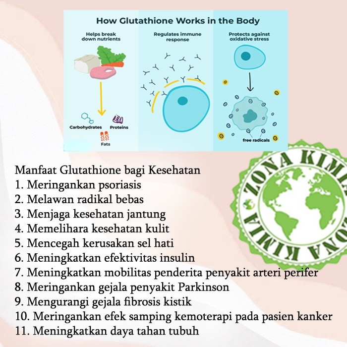 Terbaru Glutathione Powder 10 Gram - Gluta Bubuk - Gluta Powder Murni