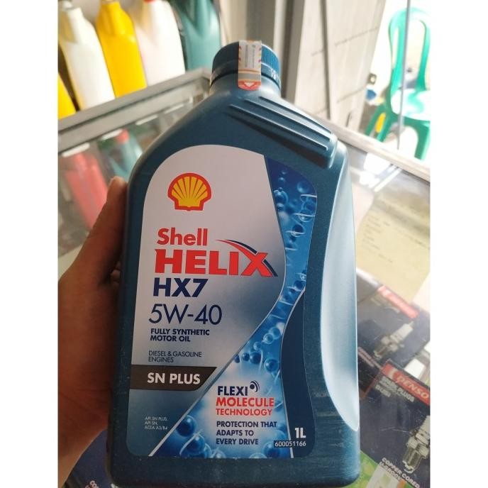 Shell Helix Hx7 5W-40 1 Liter Ori