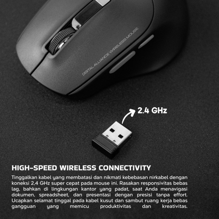 Digital Alliance M102 Rubix Mouse Wireless Jual Murah