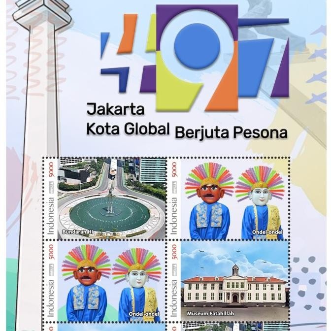 

Perangko Pranko Full Sheet Jakarta Global 2024
