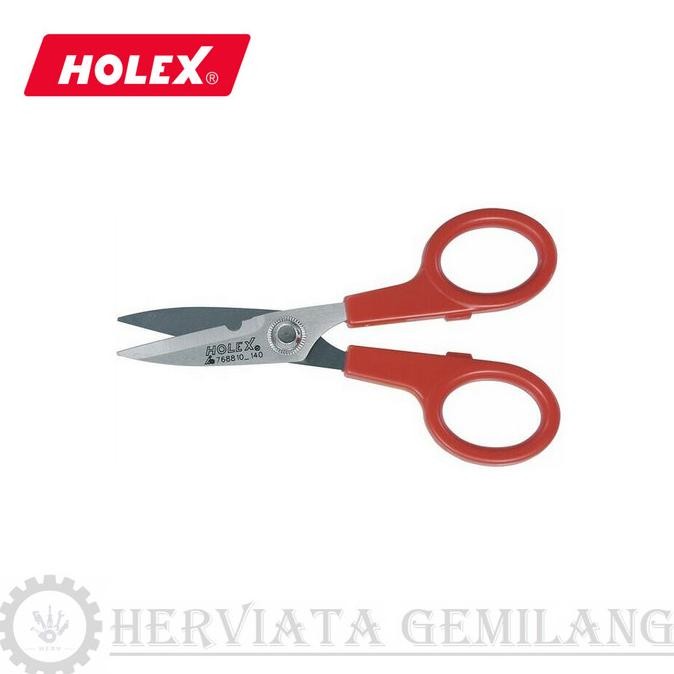 

Terlaris Holex ElectricianS Scissors With Wire Cutter 140 Mm / Gunting Kabel Ready Stok
