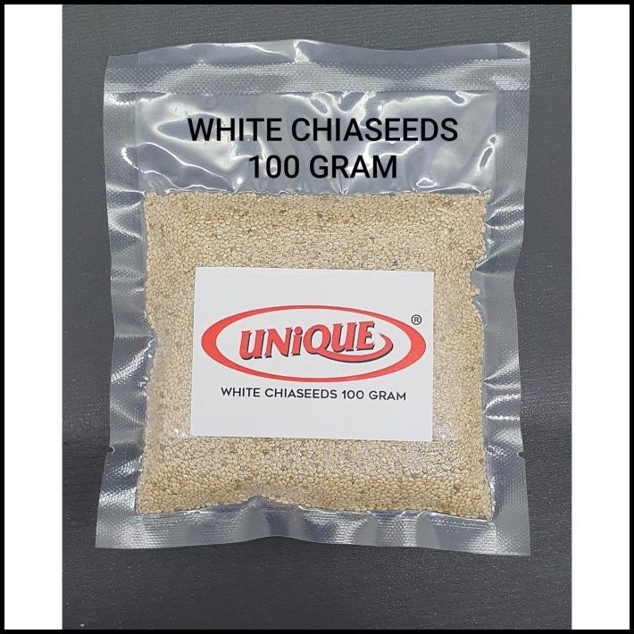 

White Chia Seed 100 Gr Chiaseed Chiaseeds