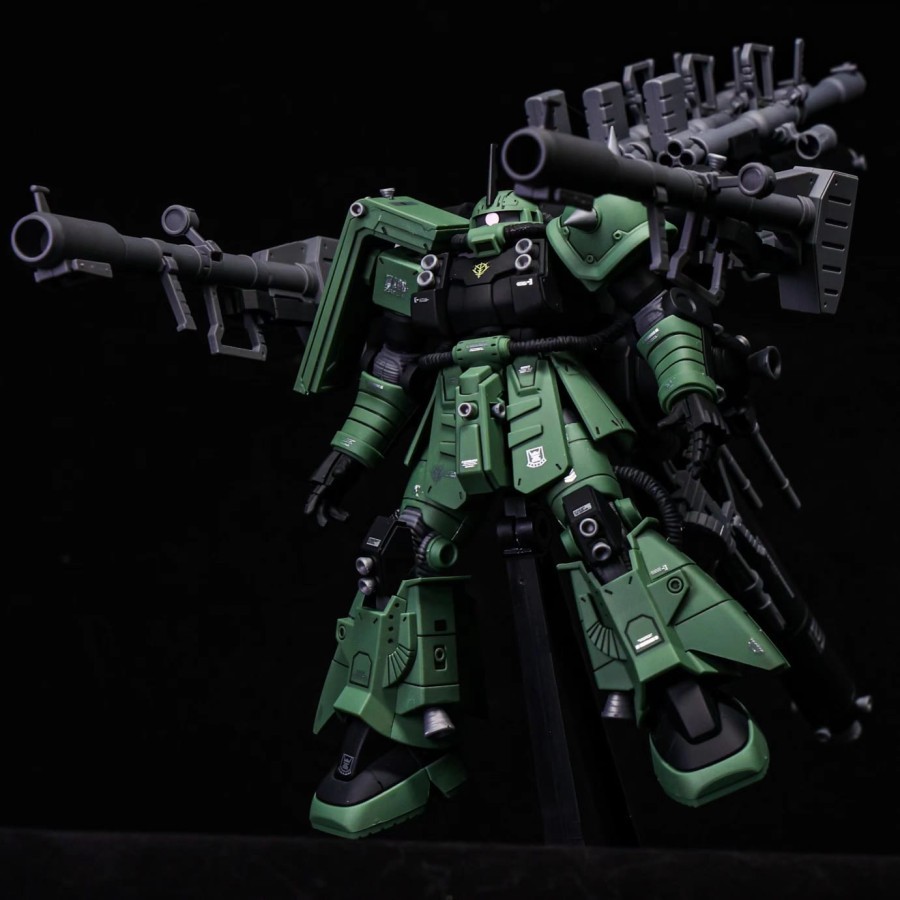 HG Psycho Zaku Fighter Thunderbolt Green Color Ver 1/144