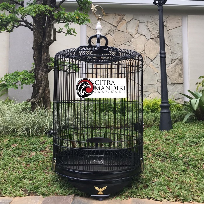 SANGKAR KANDANG BURUNG MURAI NO 2 RADJA JATI BLACK JACK ORIGINAL ASLI KODE 280