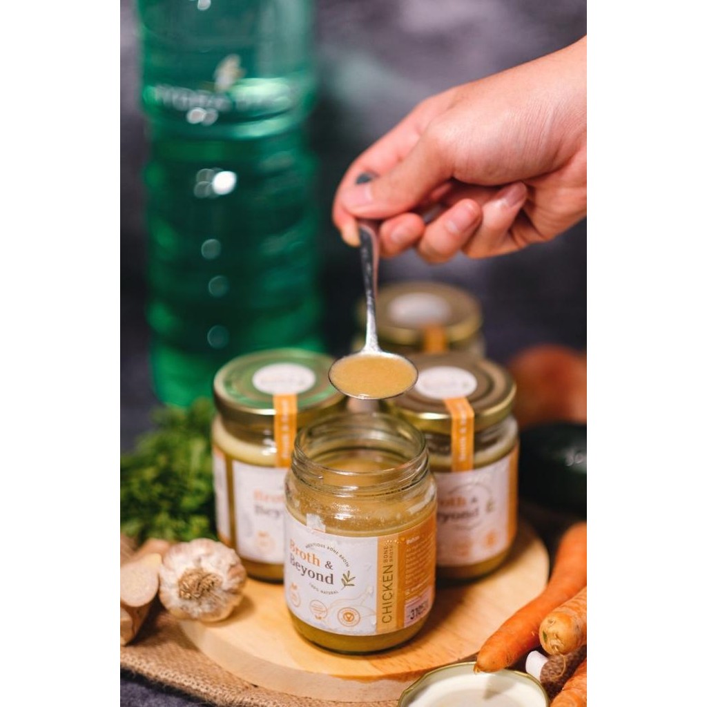 

READY ORGANIC CHICKEN BONE BROTH - 2 ATAU 3 JARS / KALDU TULANG AYAM ORGANIK