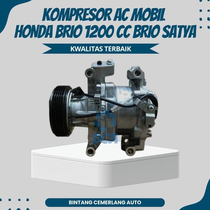 Ori - KOMPRESOR AC Mobil HONDA Brio 1200 CC Brio Satya
