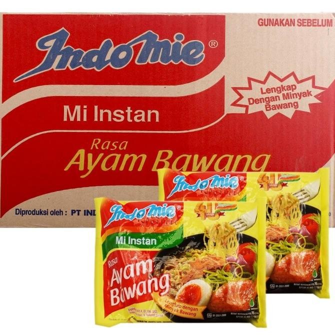 

READY INDOMIE MIE AYAM BAWANG INSTANT 1 DUS ISI 40 | INDOMI KUAH INSTAN RASA