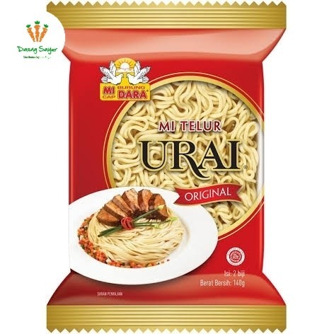 

Mie Telur Urai Cap Burung Dara 140gr - 1pcs