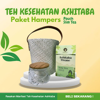 

Paket Hampers 02 - Teh Ashitaba Slim Tea - Tubuh Ideal & Metabolisme Optimal