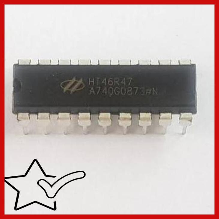 [SRE] HT46R47 HT 46R47 HOLTEK IC 8-BIT MCU KOMPOR INDUKSI DRIVER DIP-18