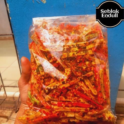 

EKSLUSIF kerupuk jaat/beton pedas Seblak kering AS beton Camilan Snack Food Cemilan Crispy