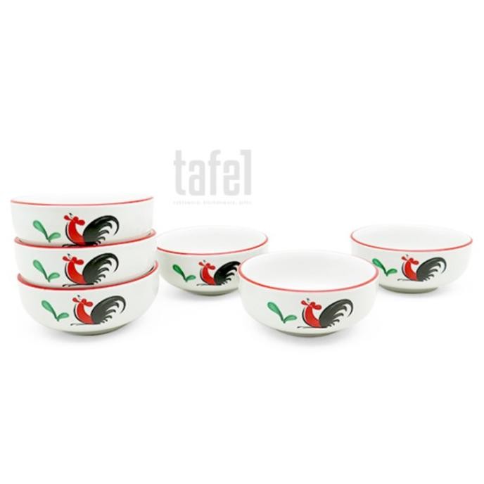 

READY MANGKOK AYAM JAGO CEPER 9 CM ISI 6