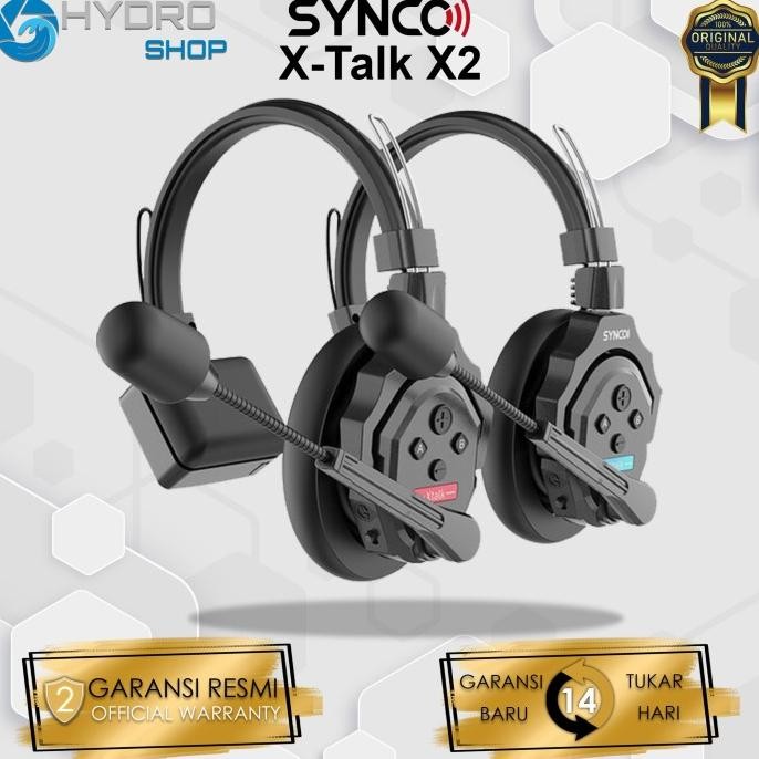 Synco X-Talk X2 Wireless Intercom Single-Ear Headset / Synco X Talk X2 / Synco X2 New Stok