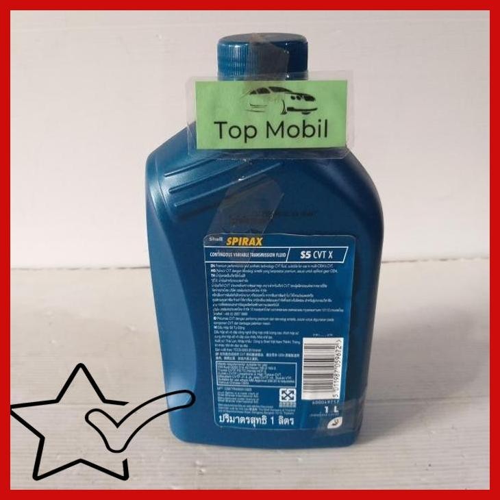 [TOP] OLI CVT MATIC SHELL SPIRAX S5 CVT X ISI 1 LITER