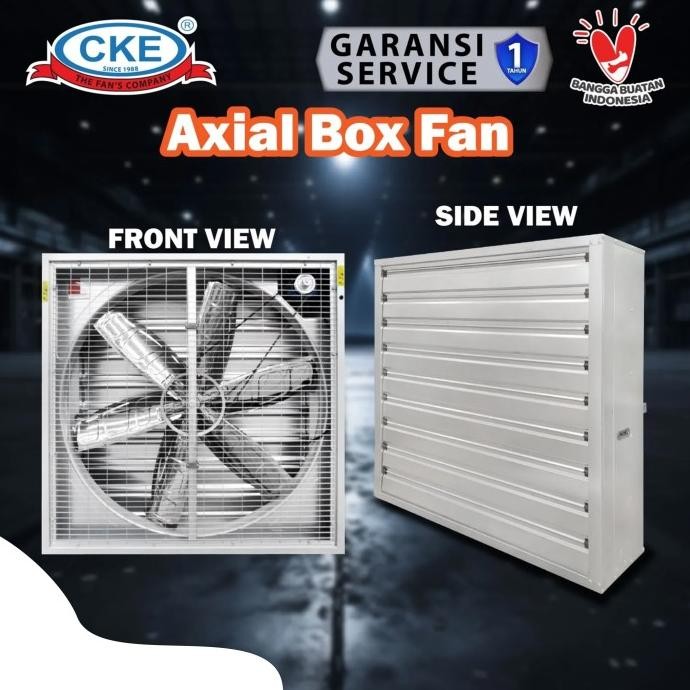 

READY BOX FAN KANDANG AYAM AXIAL FAN CKE 44 INCH KIPAS INDUSTRI