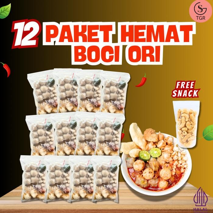 

TERBAIK 12 BUNGKUS BASO ACI ORI+ SNACK SI PALING EKONOMIS HOTPOT INSTAN Food Kaldu Pedas Kuah Ayam