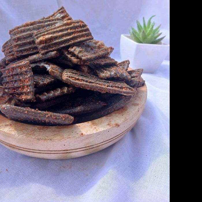 

MURAH kerupuk senlak asbes 500gram Food Snacks Pedas Kering Keripik Goreng Cemilan