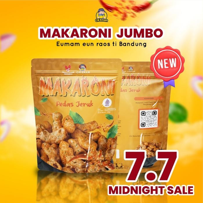 

KOMPLIT CikEmam - Makaroni Pedas Daun Jeruk Gurih Cikruh Renyah Cikemam Cik'emam Cik_emam Viral