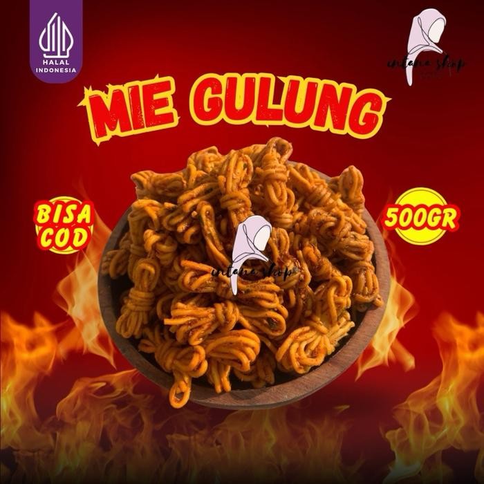 

TERLENGKAP Mie Gulung 500gr Pedas Daun Jeruk Food Snack