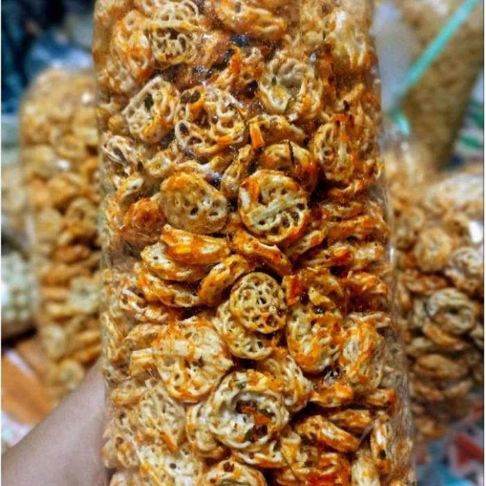 

LIMITED EDITION Kerupuk Pedo Pedas Daun Jeruk 500gram Seblak Rafael Snacks Food