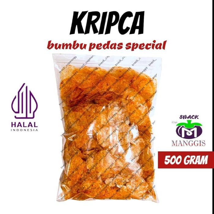 

SALE Keripik Kaca Pedas Special 500 Gram / MANGGISRAYA / Makanan Ringan / Camilan Murah Kripik