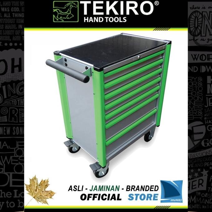 BEBAS ONGKIR - Lemari Kunci 7 Laci - ROLLER CABINET 7 DRAWER TEKIRO