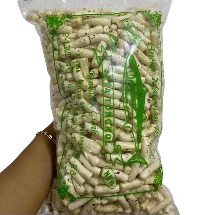 

HEMAT Kerupuk Tongkol atau Stik Tongkol 500 gram Camilan Makanan Keripik Kering Pedas Manis Snack