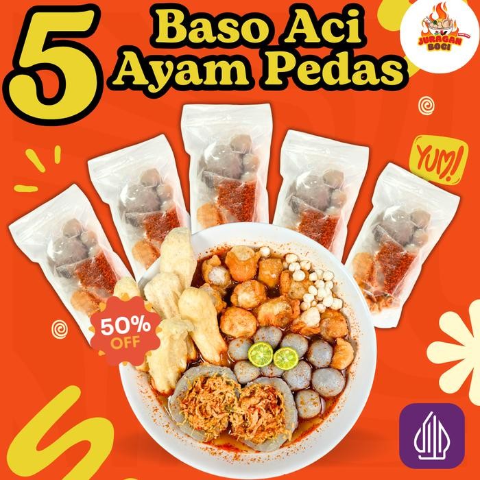 

TERPERCAYA HARGA AMBYAR BANGET !!! 5 BKS BASO ACI AYAM SUWIR PEDAS INSTAN FOOD LEZAT GURIH KUAH