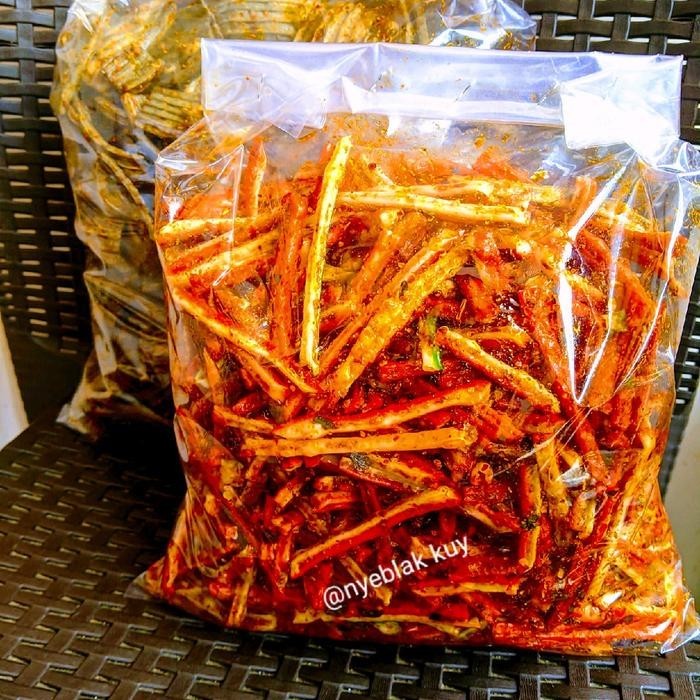 

HEMAT UM(1) Bundle SEBLAK BUNDLING KRUPUK JENGKOL 500gram+KRUPUK BETON 500gram PEDAS DAUN JERUK