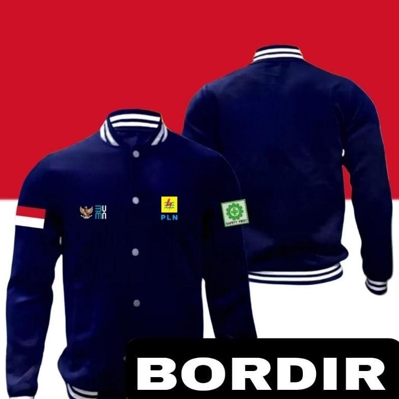 Jaket Bordir Pln Jaket Pln Jaket Baseball Bumn Pln Jaket Pln Bumn Jaket Pria Pln Jaket Bumn Pln Jake