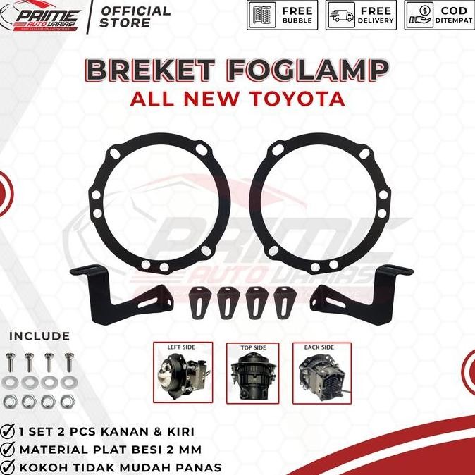 BRACKET BREKET LAMPU FOGLAMP BILED AVANZA PNP RAIZE CALYA AGYA ALL NEW RUSH DUDUKAN LAMPU MOBIL BILE
