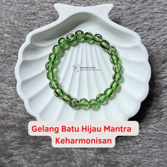 

Savana Shop - Gelang Tali Karet Pria Wanita Hijau Lambang Harmonis dan Lunas Hutang Free Aksesoris