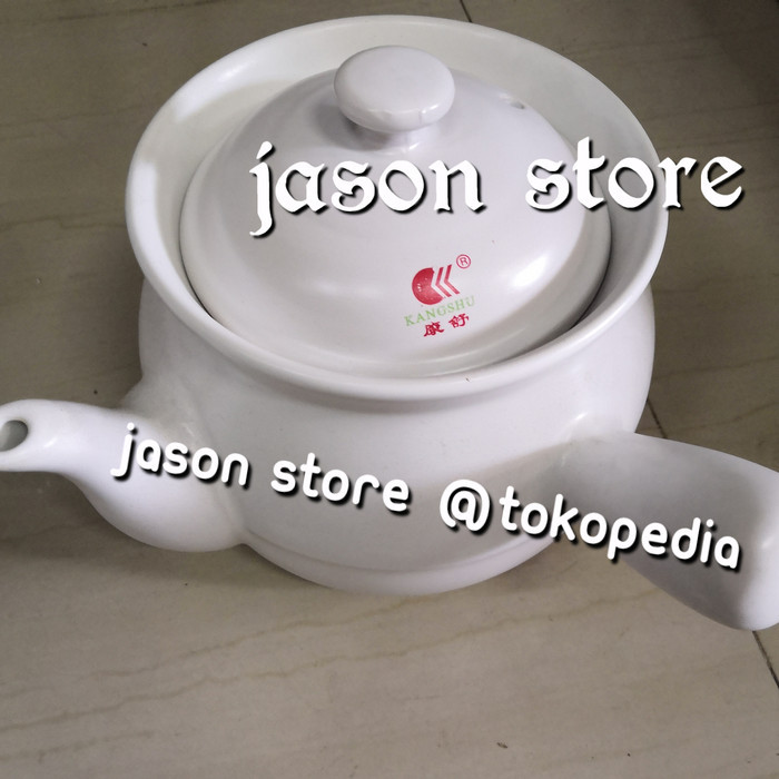 Teko obat/Teko keramik obat Kangshu/Teko rebus obat dll