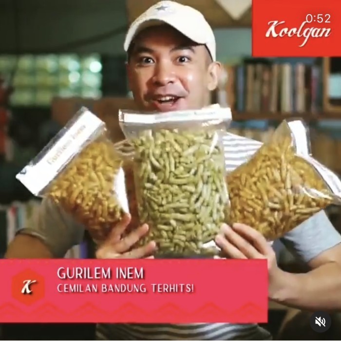 

LIMITED EDITION Murah opl_ Gurilem inem,makanan ringan,snack pedas,kerupuk keripik oleh-oleh