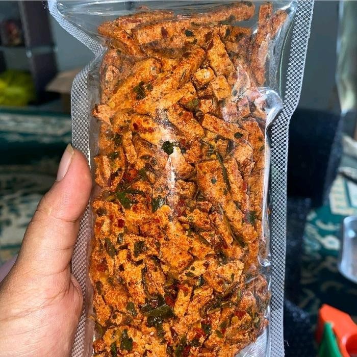 

PRODUK TERBATAS BASRENG VIRAL REMPAH DAUN JERUK 250GRAM Asin Pedas Goreng Merah Food Snacks