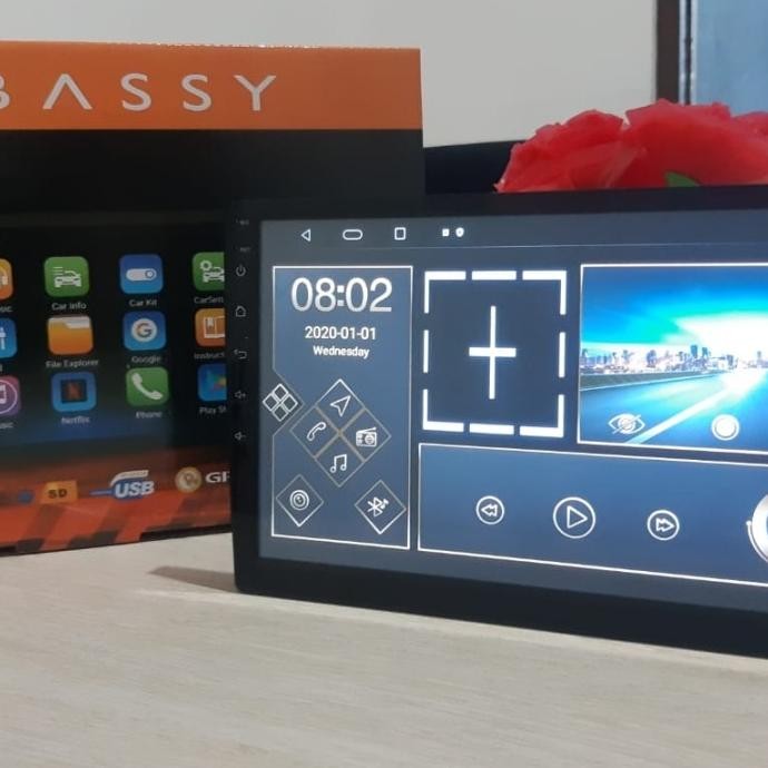 Spesial Head Unit Tape Mobil Double Din Embassy Os 8.1 Android Ukuran 10 Inch