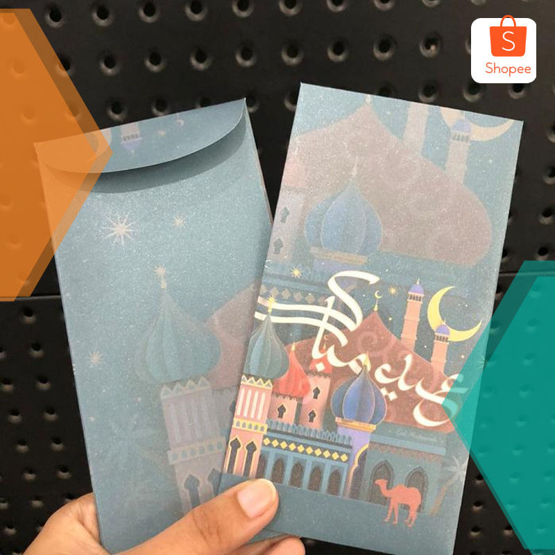 

Grosir AMPLOP UANG THR LEBARAN AMPLOP PANJANG ISI 6 PCS ANGPAU - RD-10 Keren