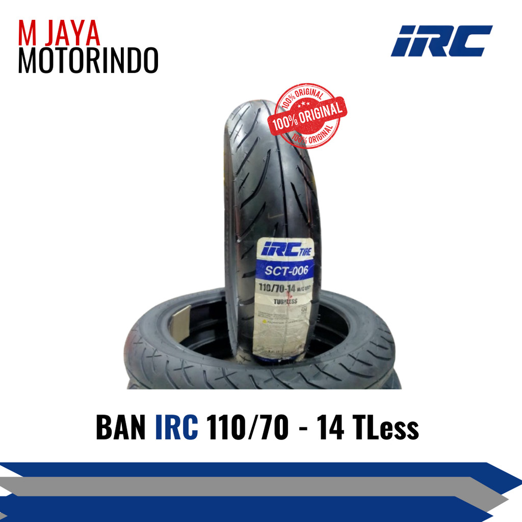 BAN IRC 110/70 - 14 TLess