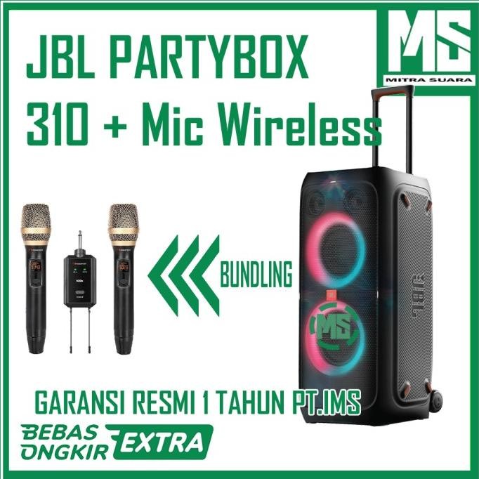 Jbl Partybox310 Portable Bluetooth Partybox-310 Party Box 310 Original New Stok
