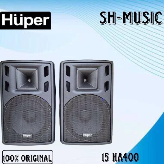 Huper 15Ha400 15-Ha400 Speaker Aktif 15"Inch Huper 15 Ha400 Original New Stok