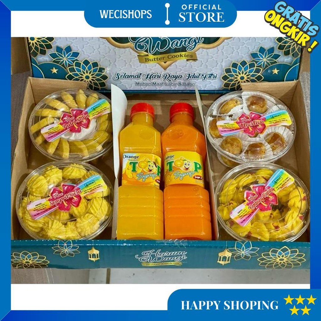 

Kue Kering Lebaran Cookies "Harum Wangi" - Murah Meriah Mantap! D Promo Puncak