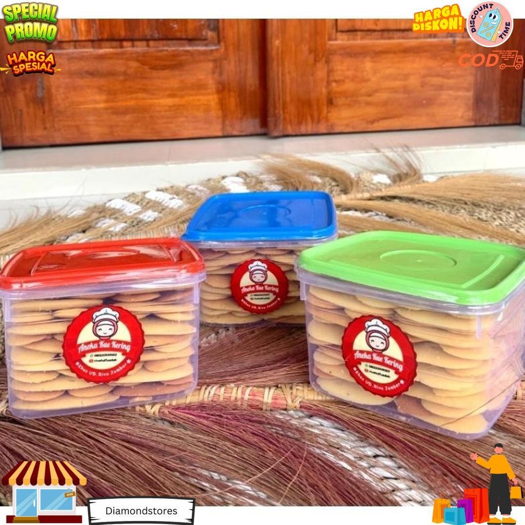 

Kue Kering Lidah Kucing Khas Jember 100% D Termurah