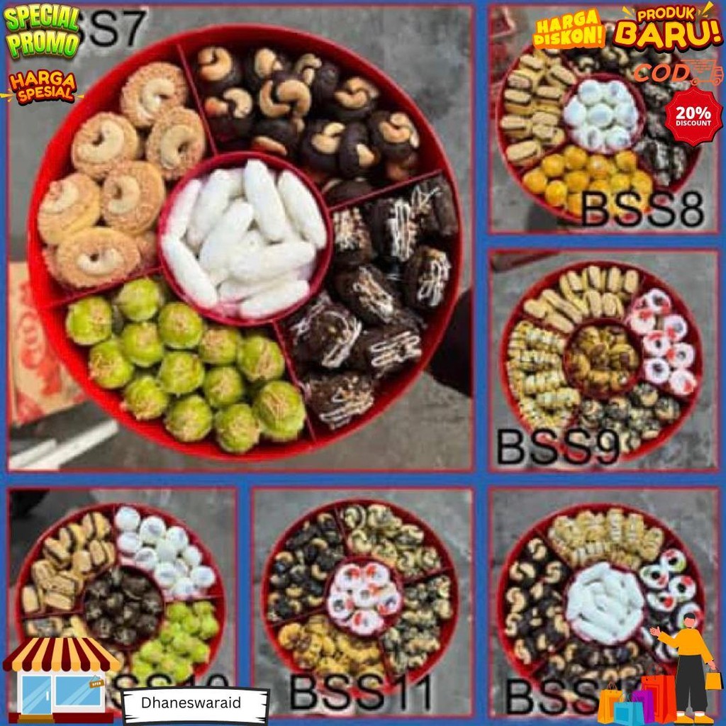 

Kue Kering Sandy Mix 5 (Rendem) D Best Seller