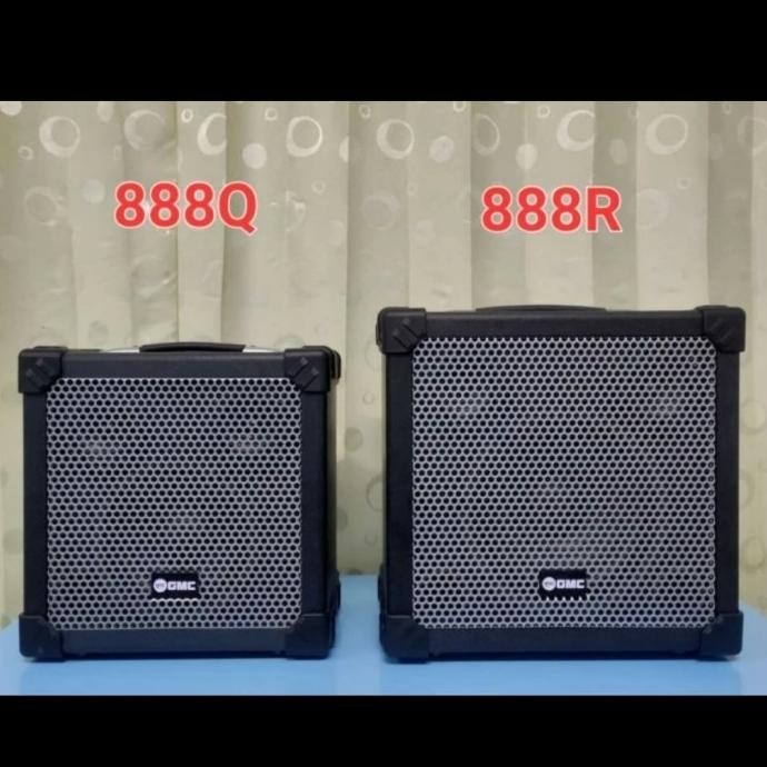 Gmc 888R Speaker Karaoke Guitar Meeting Portable New Stok