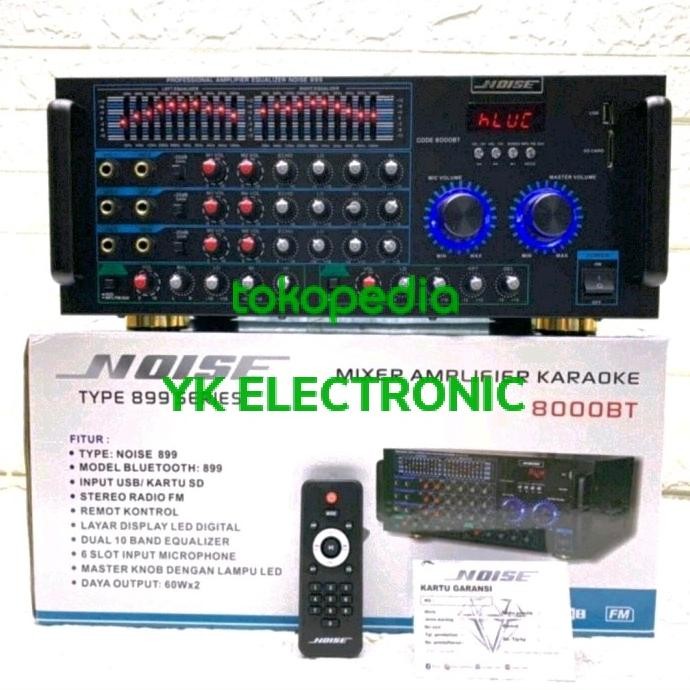 Power Amplifier Noise 8000Bt Original Bluetooth Noise 8000 Bt New Stok