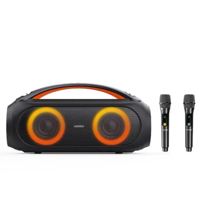 Xdobo Vibe Plus Karaoke 80W Best Audio Speaker Bluetooth Wireless Original New Stok