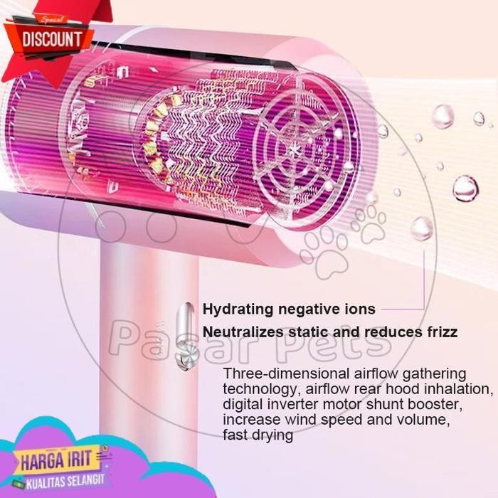 TODAY PET BLOWER GROOMING KUCING HAIR DRYER KUCING PENGERING BULU KUCING ANTI BISING