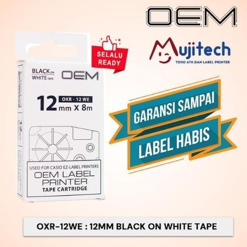 

Oem Tape 12Mm Untuk Casio Ez Label Oxr